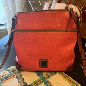 Dooney & Bourke Pebble Grain Crossbody - Watermelon Pink